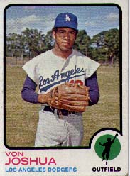 1973 Topps Baseball Cards      544     Von Joshua